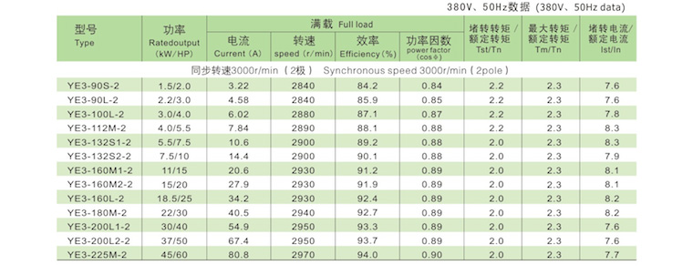 YE3電機(jī)技術(shù)數(shù)據(jù)1